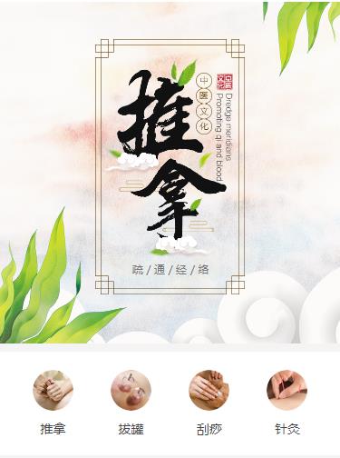 奉贤中医推拿小程序开发